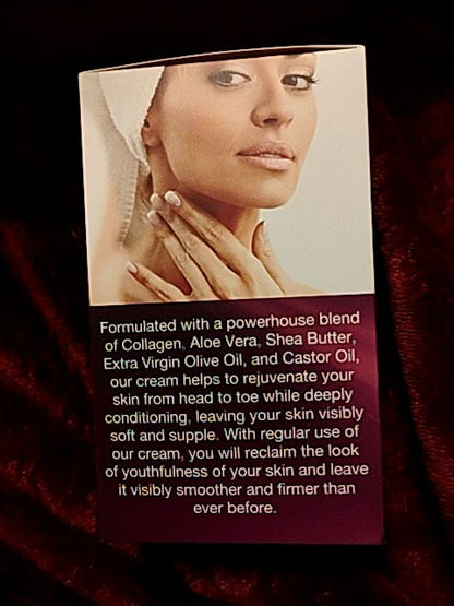 Mauve and Cream Progenix Crepey Skin Cream, 1.75 FL OZ