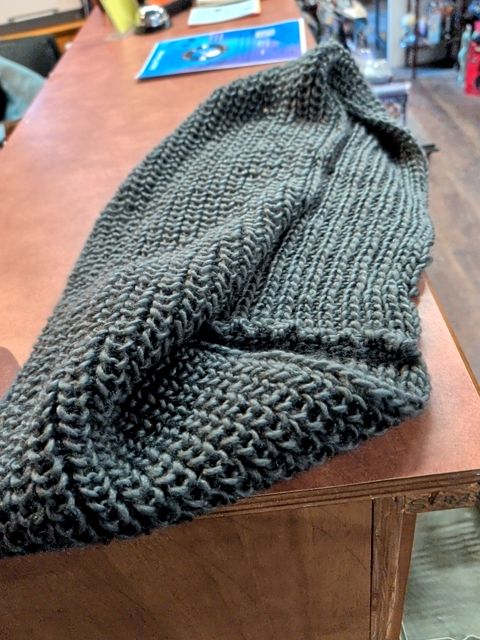 Knit Infinity Scarf