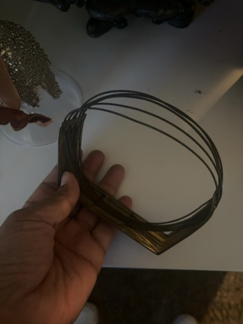 Primitive wire pastry blender