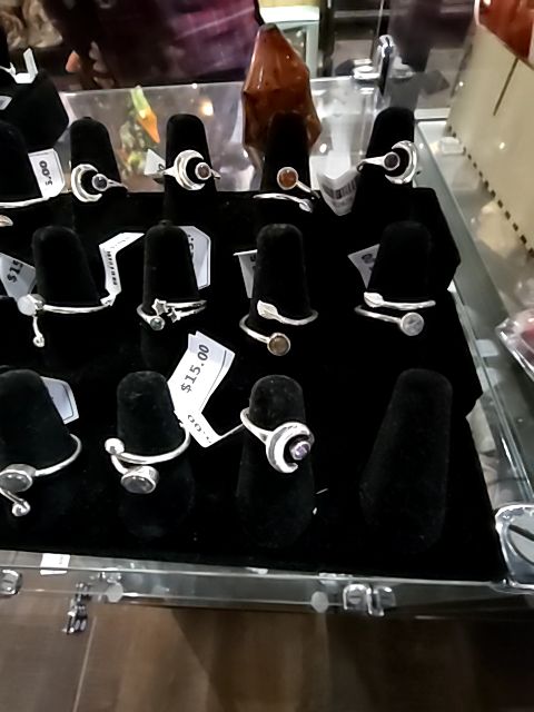 Adjustable Crystal Ring