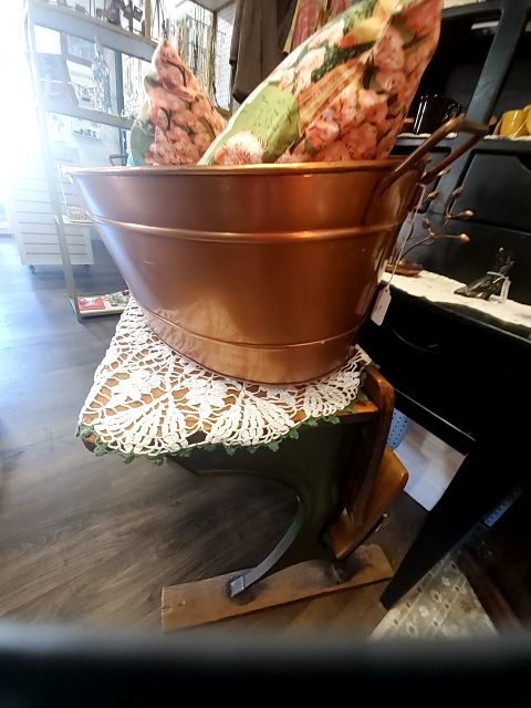 Copper galvanized tub