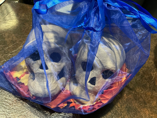 Unknown Paper mache skulls