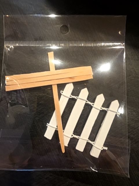Wooden garden accessories