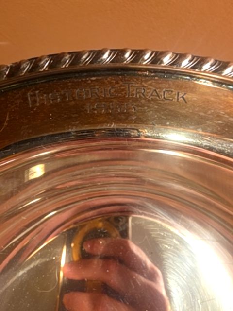 Vintage Silver plate award