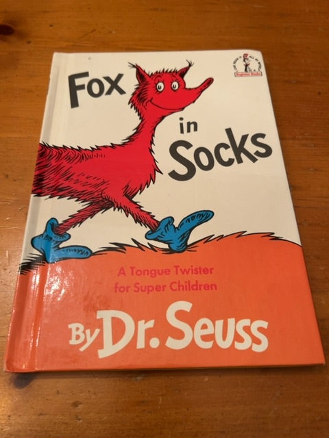 Dr. Seuss Fox in Socks