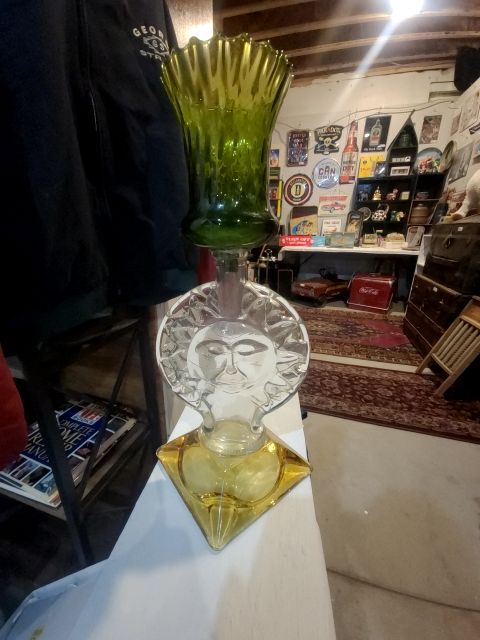 Sun candle holder