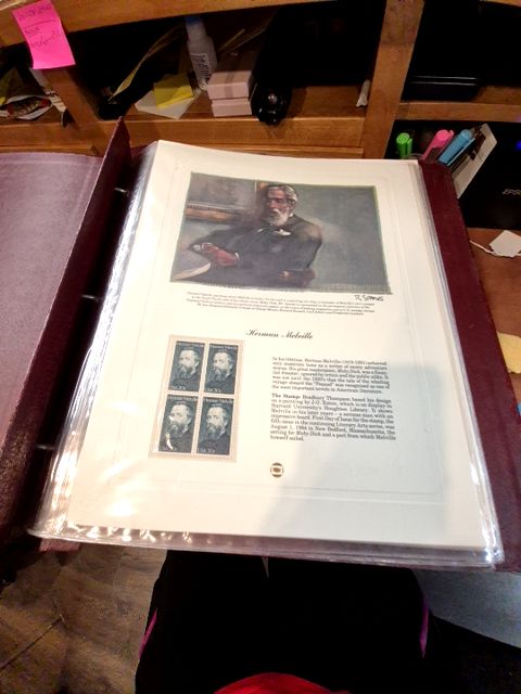 US Commemorative Stamp Collector Panels, 13" × 14"