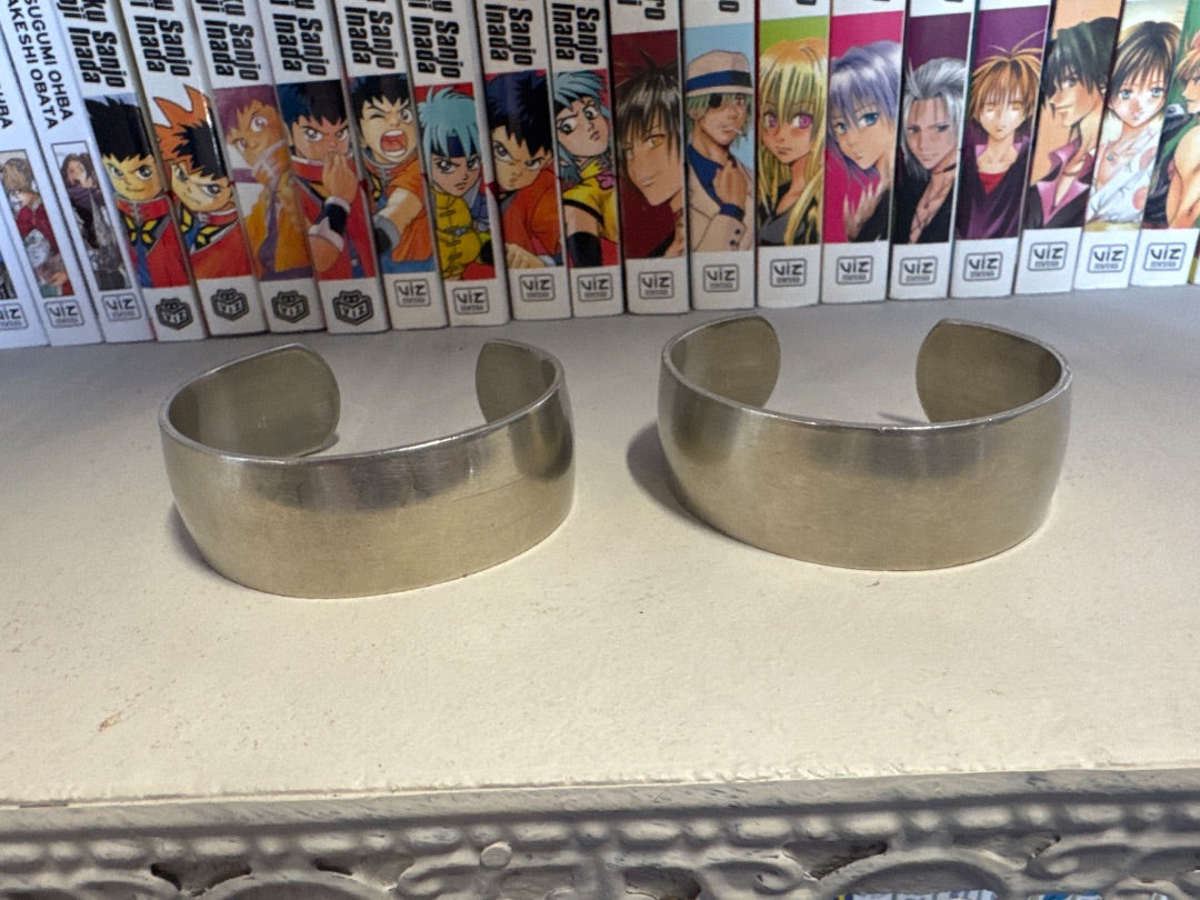 Pewter cuffs