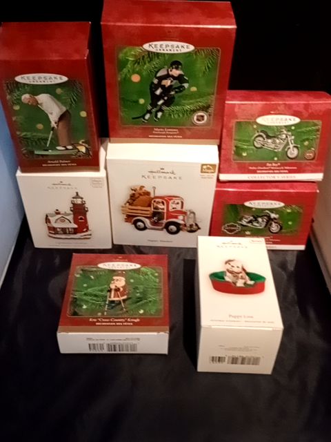Asst. Hallmark keepsake ornaments