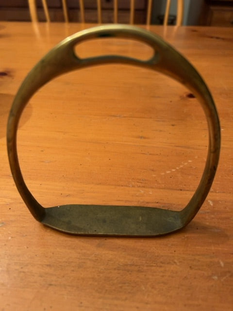 Vintage Brass Horse Riding Stirrup