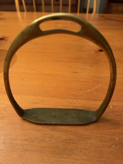 Vintage Brass Horse Riding Stirrup