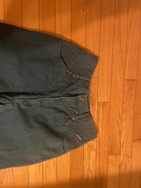 Vintage green Rockies western jeans, M