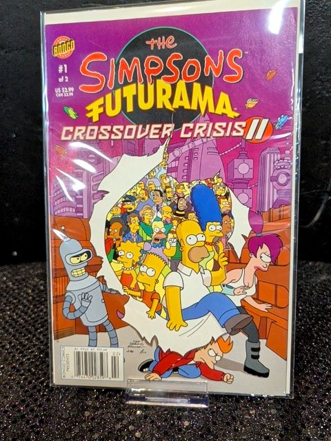 SIMPSONS FUTURAMA CROSSOVER CRISIS  #1 of 2 (2005)