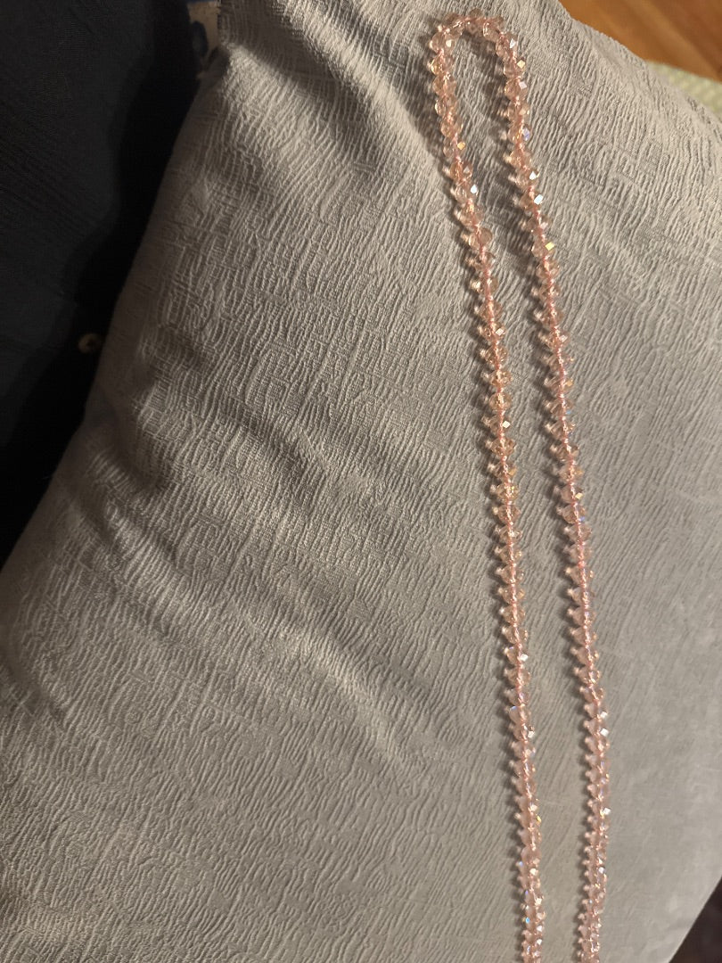 Blush Beaded Necklace