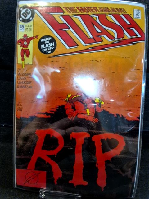 The Fastest Man Alive! Flash RIP