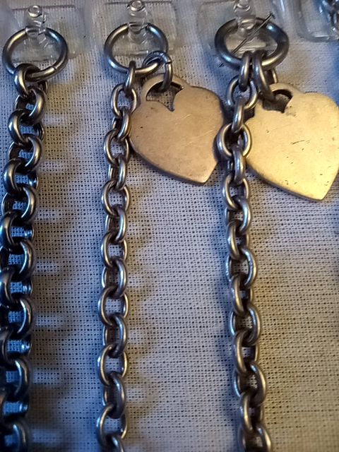 Sterling silver charm bracelet