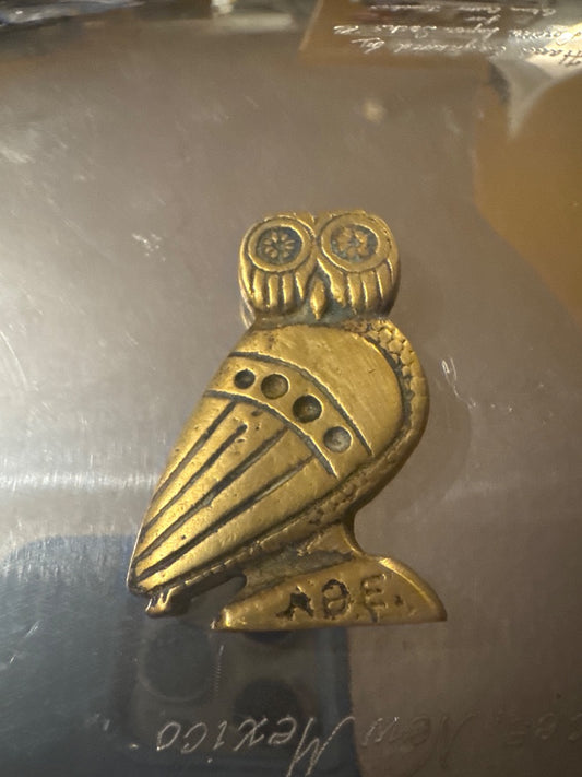 Brass owl soroity