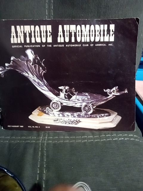 Antique automobile book
