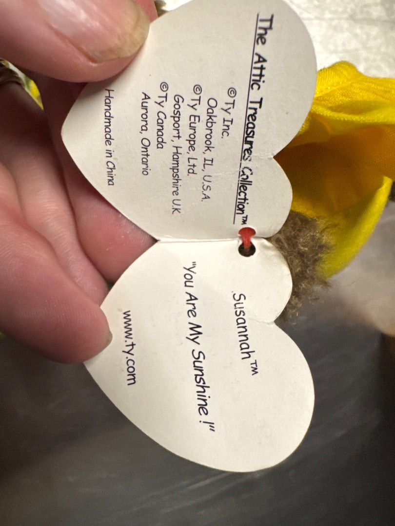 “Susannah” TY Sunflower Bear