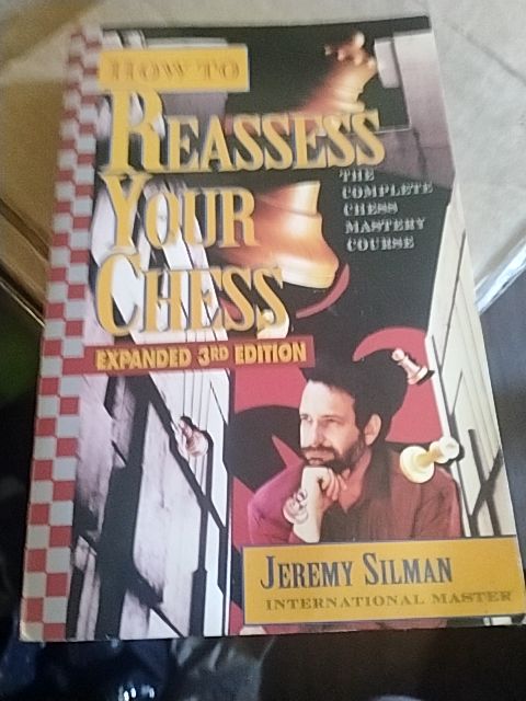 Red, black, multi Jeremy Sillman Book/Reassess Your Chess