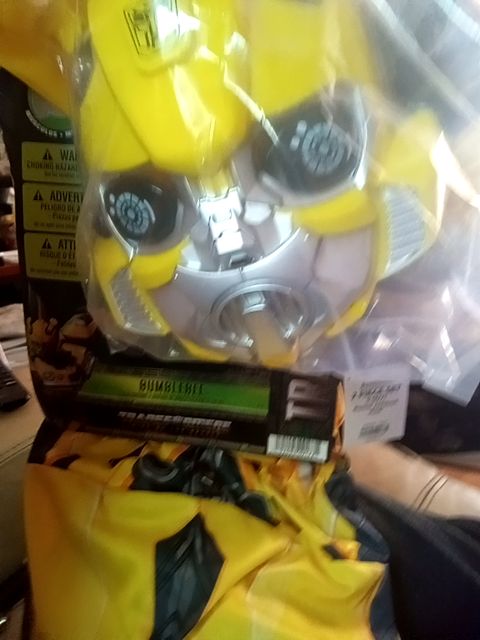 New transformers bumblebee costume, 6/7