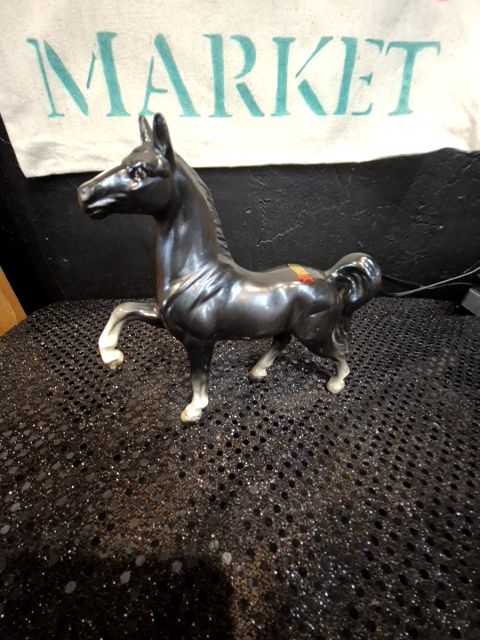 Black National Museum of Gettysburg, PA Ceramic Horse Figurine, 6" × 6"