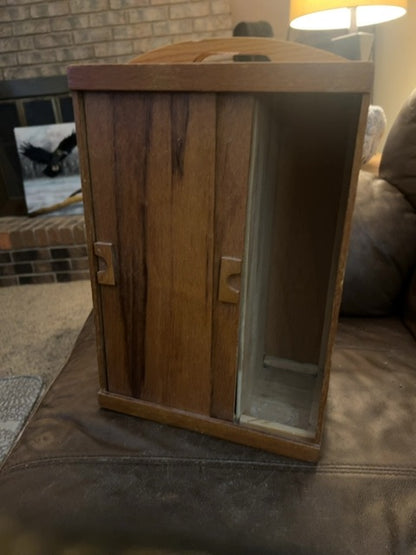 Wooden storage box