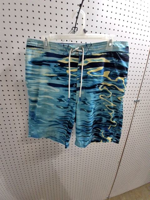 Blue Tommy Bahama Swim Trunks, L