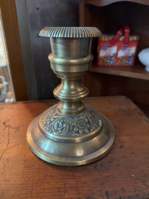 Brass  Brass MCM candle holder