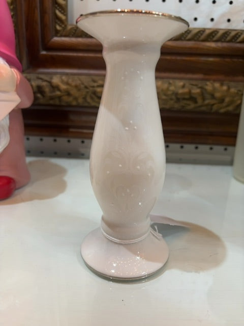 Lenox Opal innocence candle holder