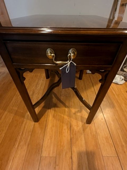 Statton wood end table