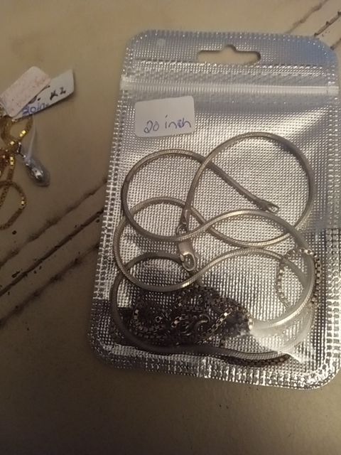 Sterling silver 20in chain