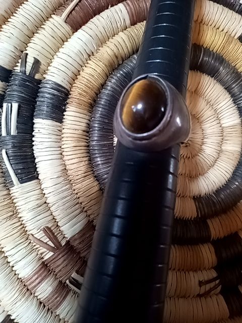 Sterling silver Tiger's eye Ring, 9