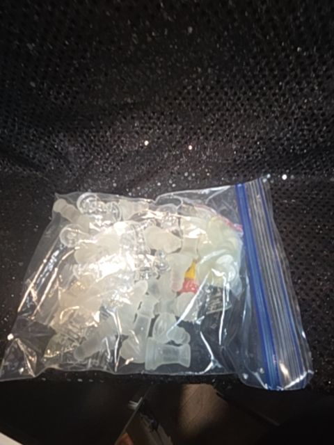 Xtra Chess Pieces missing 1 pawn and king is chipped/glass markers and dice AS IS