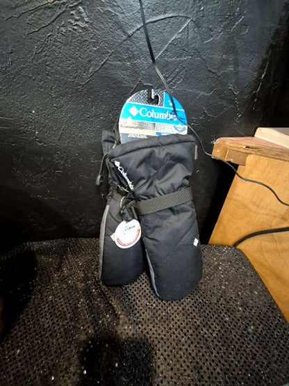 Blk/Grey Columbia Omni-Heat Mittens, Waterproof, M - Taille