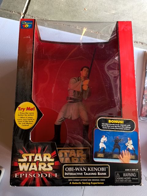 Star wars episode 1 Obi wan kenobi bank