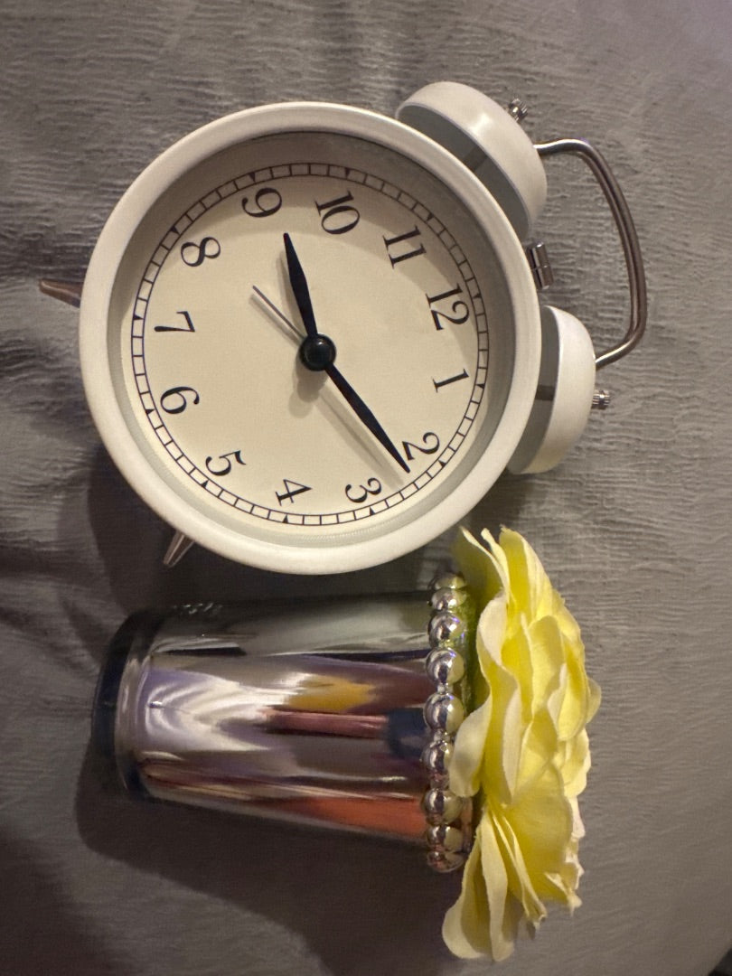 Alarm Clock & Vase Set