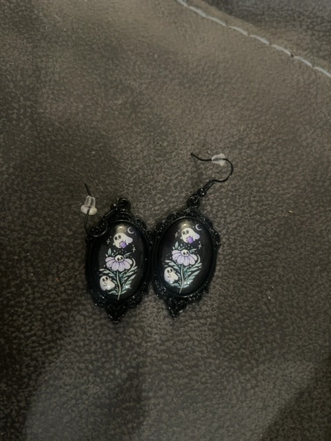 Ghost earrings