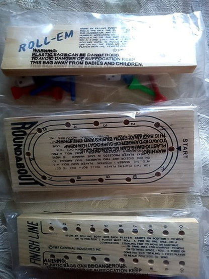 Brain buster mini wood games