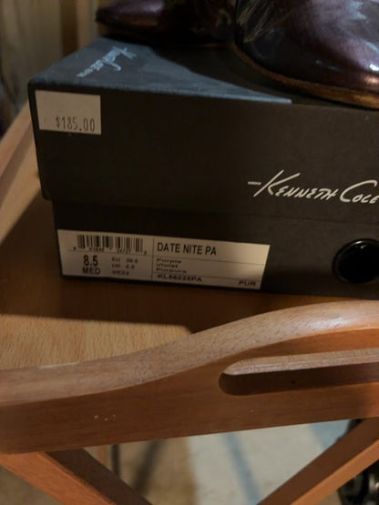 Kenneth Cole purple high heels