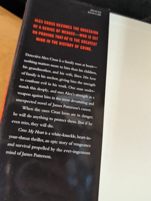 Cross My Heart By James Patterson