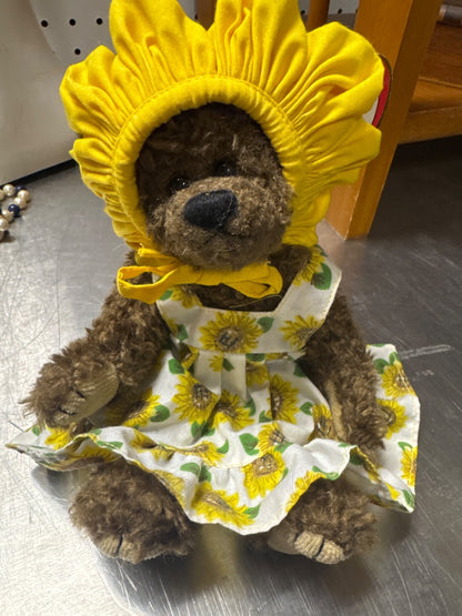 “Susannah” TY Sunflower Bear