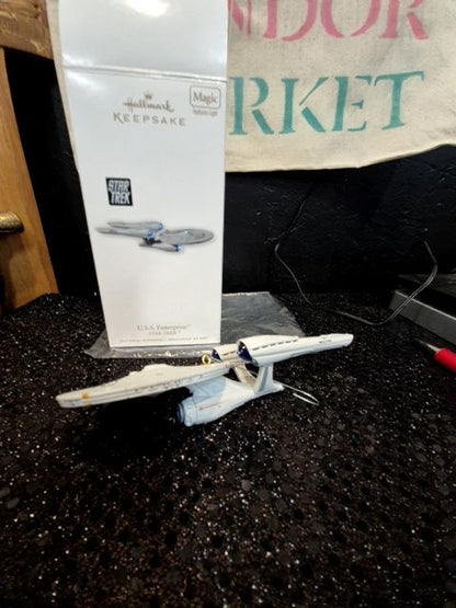 Hallmark U.S.S. Enterprise Star Trek Ornament