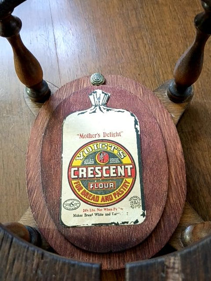 Crescent Flour bowl rack 9.5" x 6"
