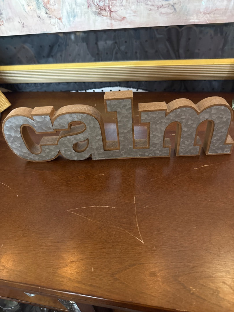 Calm sign!