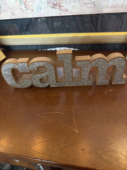 Calm sign!