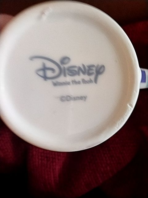 White W Pink, Blue Disney Piglet Coffee Mug