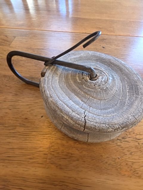 Antique pulley