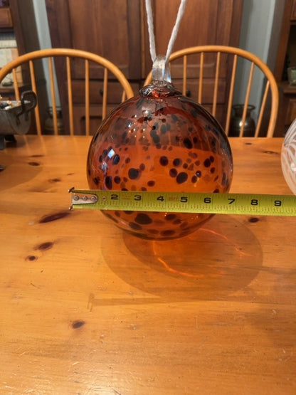 8.5” glass Baubel ball