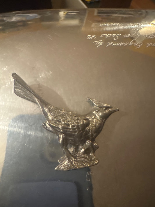 Pewter Cardinal